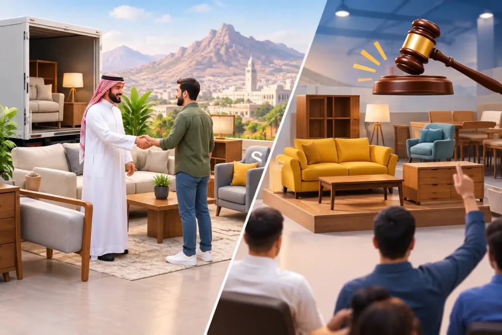 مشترو الأثاث مقابل الحراج للبيع السريع في الطائف